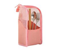 Standing Toiletry Bag - Nylon, Makeup Brush Holder, Waterproof Travel Cosmetic Organizer | Multi Use Toiletry Organizer, Toothbrush Storage Pouch For Toothbrush Toothpaste,Makeup Tools