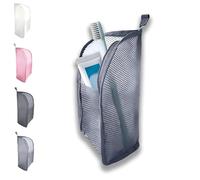Standing Toiletry Bag, Portable & Lightweight Travel Toiletry Bag Compact Organizer for Bathroom Essentials, Perfect for Vacations, Business Trips, and Home Use (Blue)