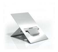 STANDIVARIUS Oryx evo E Supporto per computer portatile Alluminio, Argento 43,2 cm [17] (Low Angle High Elevation Laptop Stand with In-line Document Holder - Natural Aluminium)