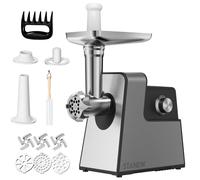 STANEW 3500 W tritacarne elettrico, 3 in 1, con 3 piastre in acciaio inox, Kubbe