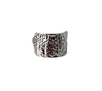 STANG Anelli in Argento 925 per Donna, Quadrati, Larghi, Vintage, Gioielli alla Moda, Grandi Anelli antichi Regolabili, Regalo