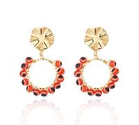 STANG personalità Moda Turchia Orecchini con Perline Occhio del Diavolo Femminile Semplice Versatile Regalo di Gioielli squisiti