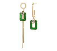 STANG S925 Argento ago personalità Creativa Geometrica Piazza Asimmetrica Orecchini Orecchini Femminile Semplice Temperamento Gioielli Regalo