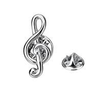 STANG Simboli Musicali Spilla Gioielli Distintivi Corpetto Maschile Cappotto da Uomo Abito da Donna Cappello Borsa Accessori Bellissimo Regalo