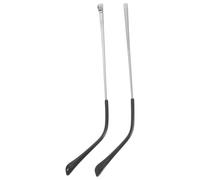 Stanghette Metalliche per Occhiali Ricambio, Design Doppia Filettatura | Argento, Metallo e Tr90, Montaggio Autonomo, per Riparazione Montature e Manutenzione Lenti
