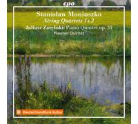 Stanislaw Moniu Stanislaw Moniuszko: String Quartets 1 & 2/Juliusz Zarebski (CD)