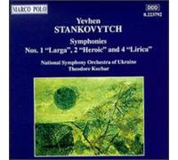 STANKOVYTCH, Y. - SYMPHONIES NO.1,2 & 4