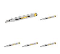 STANLEY 0-10-095 CUTTER INTERLOCK 9 mm (Confezione da 5)