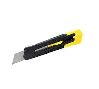 Stanley 0-10-151 Cutter Sm18 160 Mm, Nero Giallo