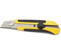 Stanley 0-10-409 Taglierino Cutter 18mm Acciaio Inossidabile