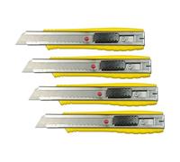 STANLEY 0-10-421 CUTTER FATMAX® 18 mm. LAMA SINGOLA (Confezione da 4)