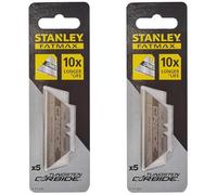 STANLEY 0-11-800 Lama a Trapezio al Carburo di Tungsteno, Set di 10pz
