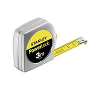 Flessometro PowerLock - 3 mt - larghezza nastro 12,7 mm - Stanley