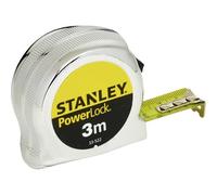 STANLEY 0-33-522 Flessometro Powerlock Micropowerlock, 3 m x 19 mm