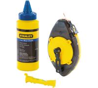 Stanley 0-47-465 Set Tracciatore Polvere 113gr Livella Fili