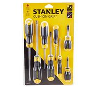 Stanley 0-65-011 Cushiongrip Set Cacciavite 8 -pezzi Intaglio, Phillips