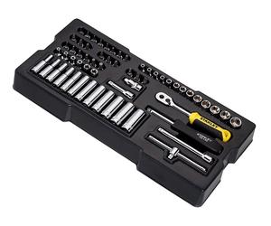 Stanley 0.6cm Guida Metrica Presa e un Po' Set 60 Pezzi Deep Standard STA174175