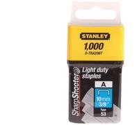 Stanley 0-TRA206T TRA2 Leggeri Cerniera 10mm Confezione Di 1000