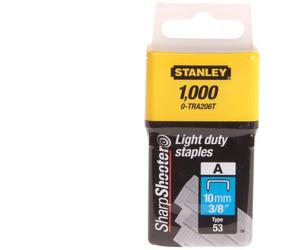 Stanley 0-TRA206T TRA2 Leggeri Cerniera 10mm Confezione Di 1000