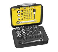 Stanley Portabit + chiave a cricchetto 39pz. Quantità:39