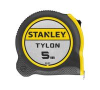 Stanley Flessometro Tylon, lunghezza 5 m, corpo in plastica robusto antiurto nervato Stanley Quantità:1