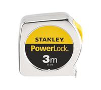 STANLEY - Flessometro Powerlock, Lunghezza del nastro: 3 m 3