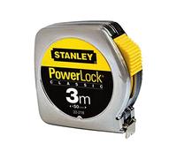 Stanley Metro a nastro Powerlock in plastica 3m/12,7mm Quantità:1