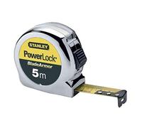 STANLEY 1-33-514 Flessometro Powerlock 5m, nastro 25mm con rivestimento Blade Armor