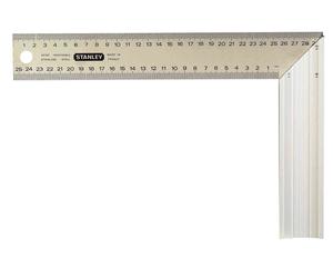 STANLEY 1-45-687 SQUADRA GRADUATA INOX E ALLUMINIO PRESSOFUSO FALEGNAME 400 MM.