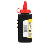 STANLEY 1-47-404 Flacone Polvere per Tracciare, 115 g, Rosso