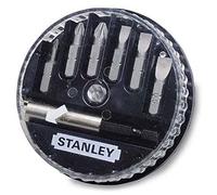 Stanley Tools - Set di inserti Pozidriv / Slotted 7 Piece