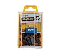 STANLEY 1-68-949 Punte per Cacciavite, Set di 25 pz 25 mm x 2, Pozidriv