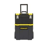 Stanley Cassetta da Lavoro Mobile in Plastica Nera 1-70-326