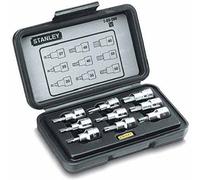 STANLEY 1-89-098 Set 9 Pezzi Chiavi a Bussola per Viti con Esagono, Attacco 1/2"
