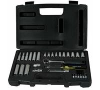 Stanley 1-94-651 Set 30 Pezzi Chiavi a Bussola, Attacco 1/4"
