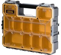 Stanley 1-97-518 Valigetta Portaoggetti Organizer 10 Scomparti Chiusure Metallo
