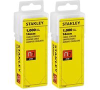 STANLEY 1-CT109T Graffette Tipo 7, Set di 2000 pz, 14 mm