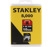 Stanley 1-TRA206-5T Graffe Tipo A 10 mm 5000 Pezzi