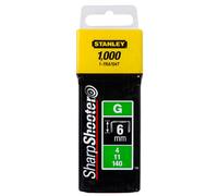 Stanley TRA704T Resistente Graffette 6mm (Confezione 1000) STA1TRA704T