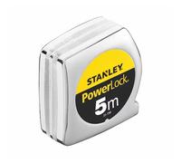 STANLEY / 12 pezzi FLESSOMETRI POWERLOCK - L.5 metri - Nastro 19mm -Cod. 33-194