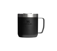 STANLEY 1913 Classic Legendary Camp Mug 0.35L - Black 2.0 | Mantiene 1.5 Ore Caldo - 3 Ore Freddo - Lavabile in Lavastoviglie - Senza BPA - Termos da Caffè