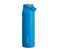 Stanley 1913 Flip Straw Borraccia Con Cannuccia 1.06L - Azure | 17 Ore Di Freddo - 4 Giorni Di Freddo - Acciaio Inossidabile - Senza BPA - A Prova di Perdite - Lavabile In Lavastoviglie