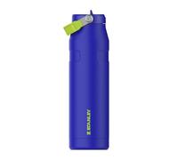 Stanley 1913 Flip Straw 2.0 Borraccia Con Cannuccia 1.06L - 17 Ore Di Freddo - 4 Giorni Di Freddo - Acciaio Inossidabile - Senza BPA - A Prova di Perdite - Lavabile In Lavastoviglie - Cobalt