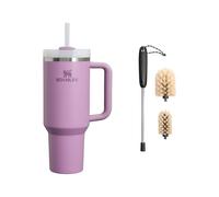 STANLEY 1913 Quencher H2.0 FlowState Borraccia con Cannuccia 1.2L - Freddo per 11 Ore - Bevanda Ghiacciata fino a 48 Ore - Include Spazzola per la Pulizia - Lilac