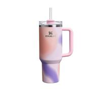 STANLEY 1913 Quencher H2.0 Flowstate Borraccia Con Cannuccia 1.2L - Freddo Per 11 Ore - Con Ghiaccio Per 48 Ore - Senza BPA - Tazza Termica Con Manico - Rose Petal Motion