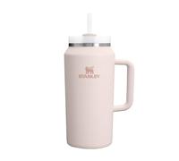 STANLEY 1913 Quencher H2.0 Flowstate Borraccia Con Cannuccia 1.9L - Freddo Per 15 Ore - Con Ghiaccio Per 60 Ore - Senza BPA - Tazza Termica Con Manico - Rose Quartz
