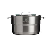 Stanley 1913 Wildfare Core Full Serve set da cucina 3.78L - Set da cucina da campeggio 20 pezzi - Lavabile in lavastoviglie - Senza BPA - Acciaio inox - Pentolame da campeggio - Compattabile