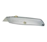 STANLEY 2-10-099 Coltello / Taglierina, metallico professionale a lama retrattile.