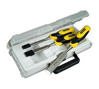 Stanley Tools - DYNAGRIP ™ Scalpello a smusso con attacco a pressione Set di 3