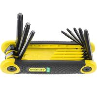 Stanley 2-69-266 Set Chiavi Maschio Esagonale Torx 8 Pezzi